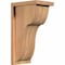 Ekena Millwork Carmel Smooth Corbel w/Backplate, Western Red Cedar, 7 1/2"W x 10"D x 18"H COR08X10X18CAR01SWR - alternate 1